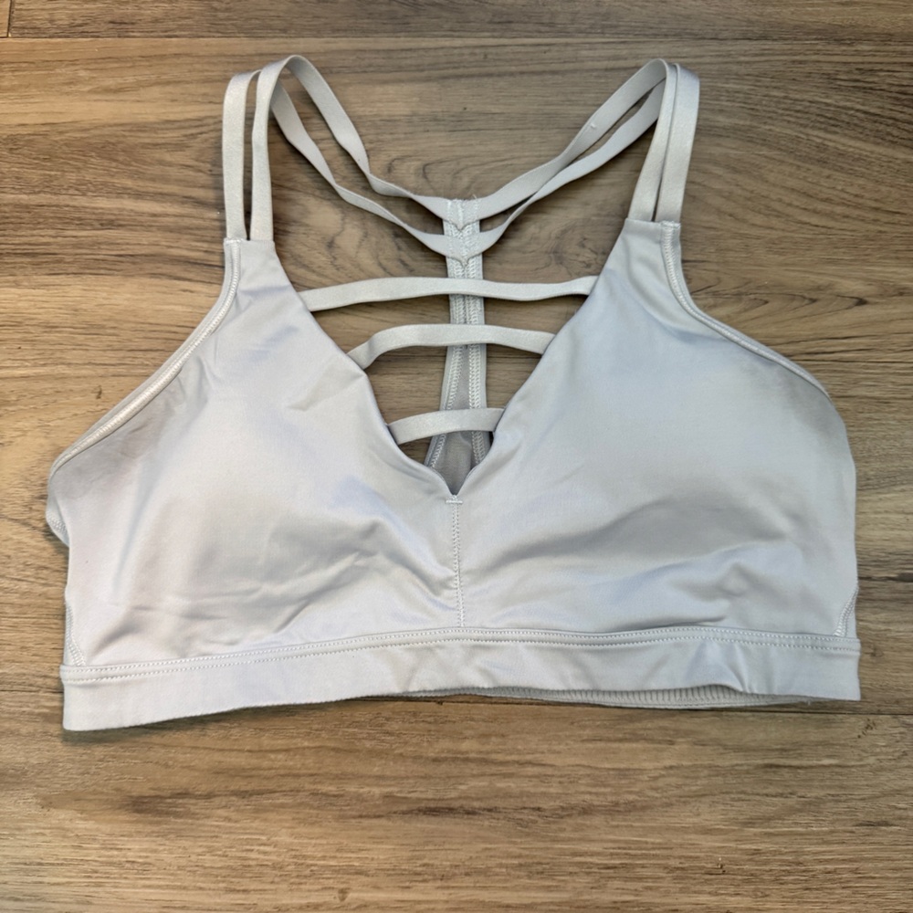 VS Sport Strappy Grey Sports Bra Size M